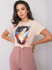 Однотонная женская футболка цена и информация | Женские футболки | kaup24.ee