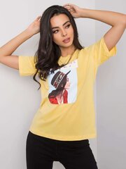 T-särk, kollane hind ja info | Naiste T-särgid, topid | kaup24.ee