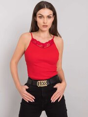Женская блузка больших размеров, красная  цена и информация | Женские блузки, рубашки | kaup24.ee