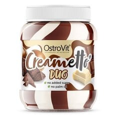 Šokolaadikreem ilma suhkruta OstroVit Creametto Duo, 350 g hind ja info | Supertoit | kaup24.ee