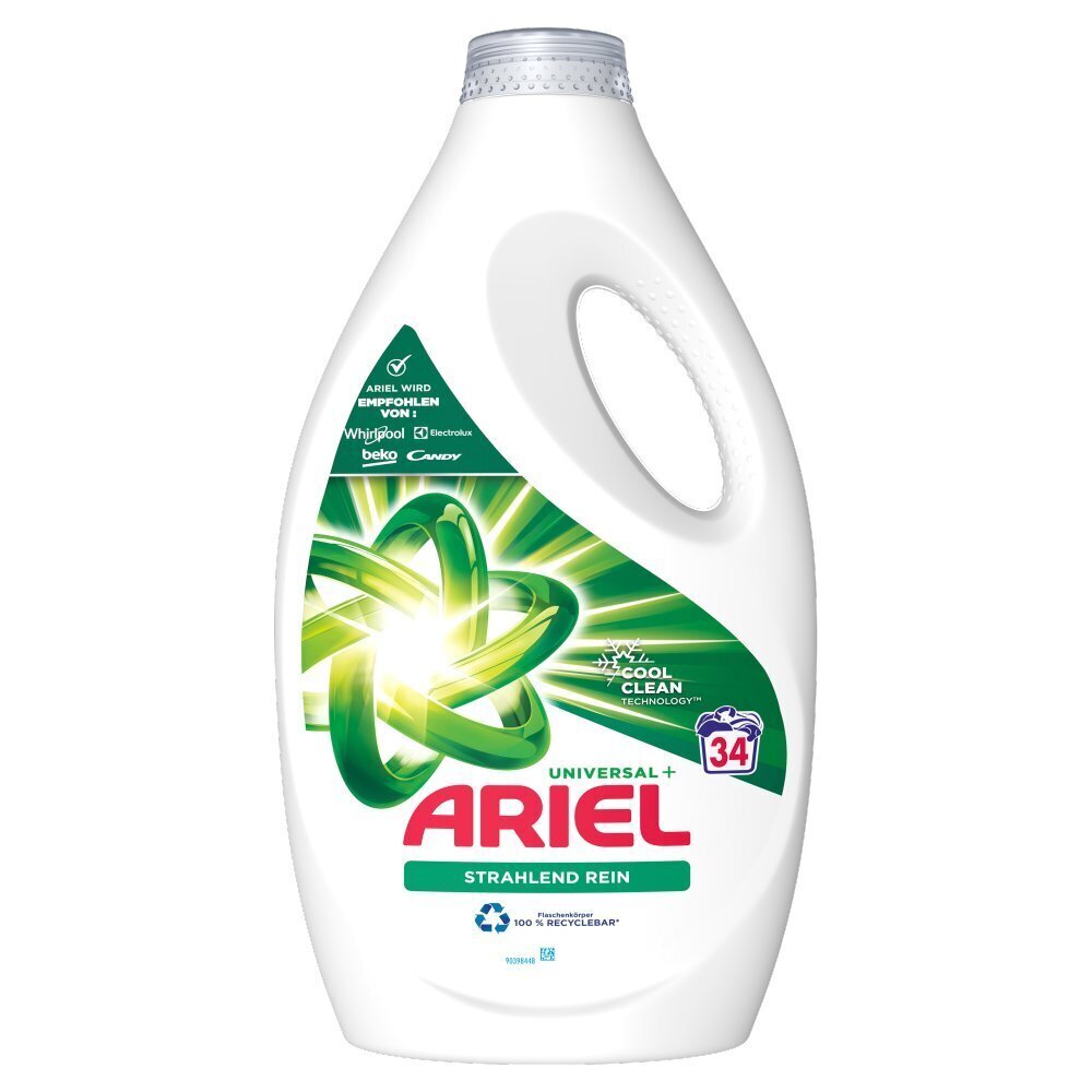 Ariel Ms Universal+ pesugeel, 34 pk./1,7 l цена и информация | Pesuvahendid | kaup24.ee