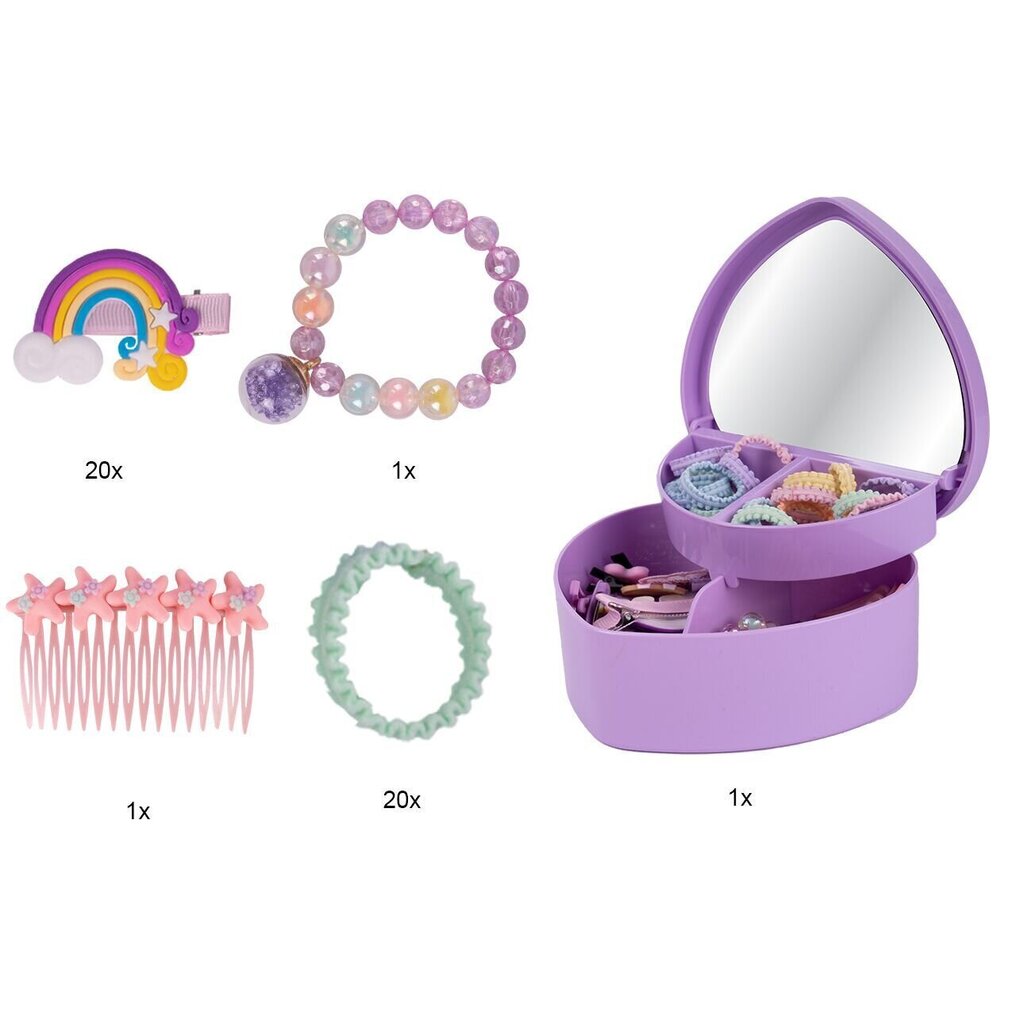 Laste ilukomplekt peegliga MalPlay hind ja info | Tüdrukute mänguasjad | kaup24.ee