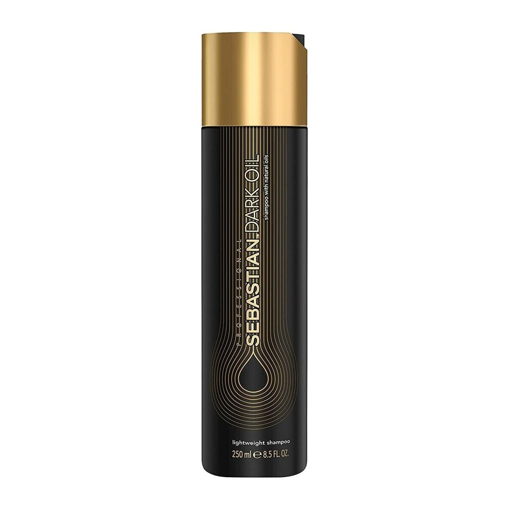 Pusavastane šampoon Sebastian Dark Oil (250 ml) цена и информация | Šampoonid | kaup24.ee