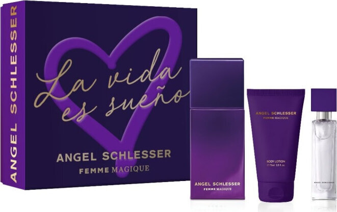 Angel Schlesser Femme Magique Naiste parfüümi komplekt 3 tk hind ja info | Naiste parfüümid | kaup24.ee