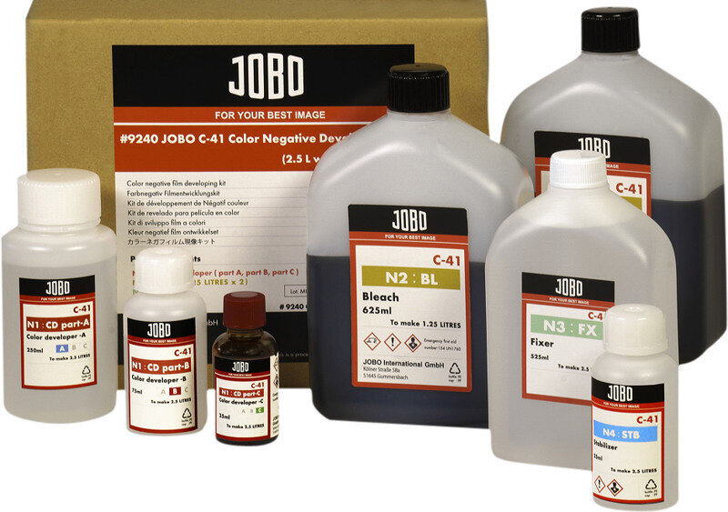 Filmiilmutuskeemia komplekt Jobo C-41 Color Negative 2,5L цена и информация | Lisatarvikud fotoaparaatidele | kaup24.ee