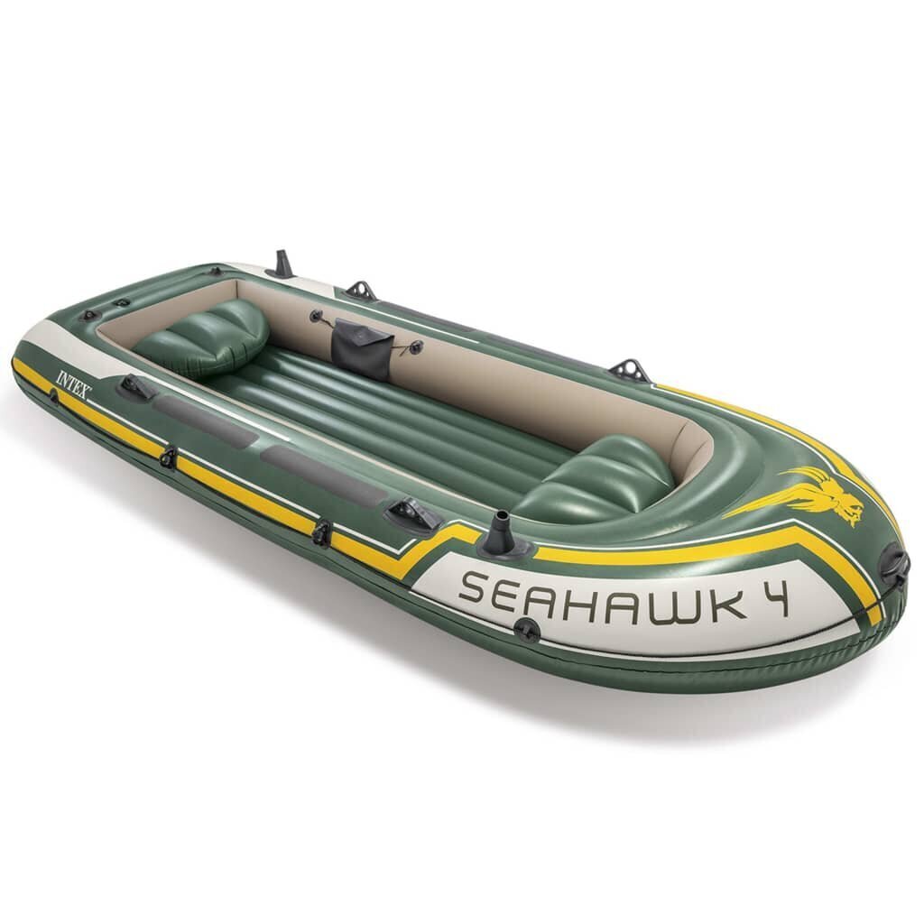 Intex Seahawk 4 Set kummipaat aerude ja pumbaga, 68351NP hind ja info | Paadid ja süstad | kaup24.ee