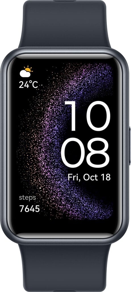 Huawei Watch FIT SE Starry Black 55020BEG цена и информация | Nutikellad (smartwatch) | kaup24.ee