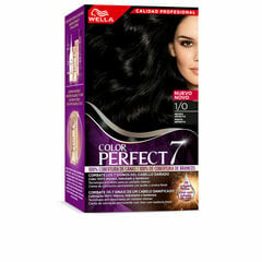 Перманентный крем-краска Wella Color Pefect 7 1/0-negro infinito цена и информация | Краска для волос | kaup24.ee