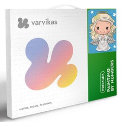 Maalid numbrite järgi TM Värvikas "Little white angel" hind ja info | Maalid numbri järgi | kaup24.ee