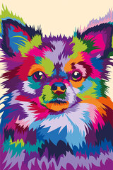 Maalid numbrite järgi TM Värvikas "Through the eyes of a chihuahua" 20x30 cm hind ja info | Maalid numbri järgi | kaup24.ee