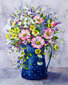 Maalid numbrite järgi TM Värvikas "Wildflower Bouquet" 40x50 cm hind ja info | Maalid numbri järgi | kaup24.ee