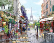 Maalid numbrite järgi TM Värvikas "Paris in Spring" 40x50 cm hind ja info | Maalid numbri järgi | kaup24.ee