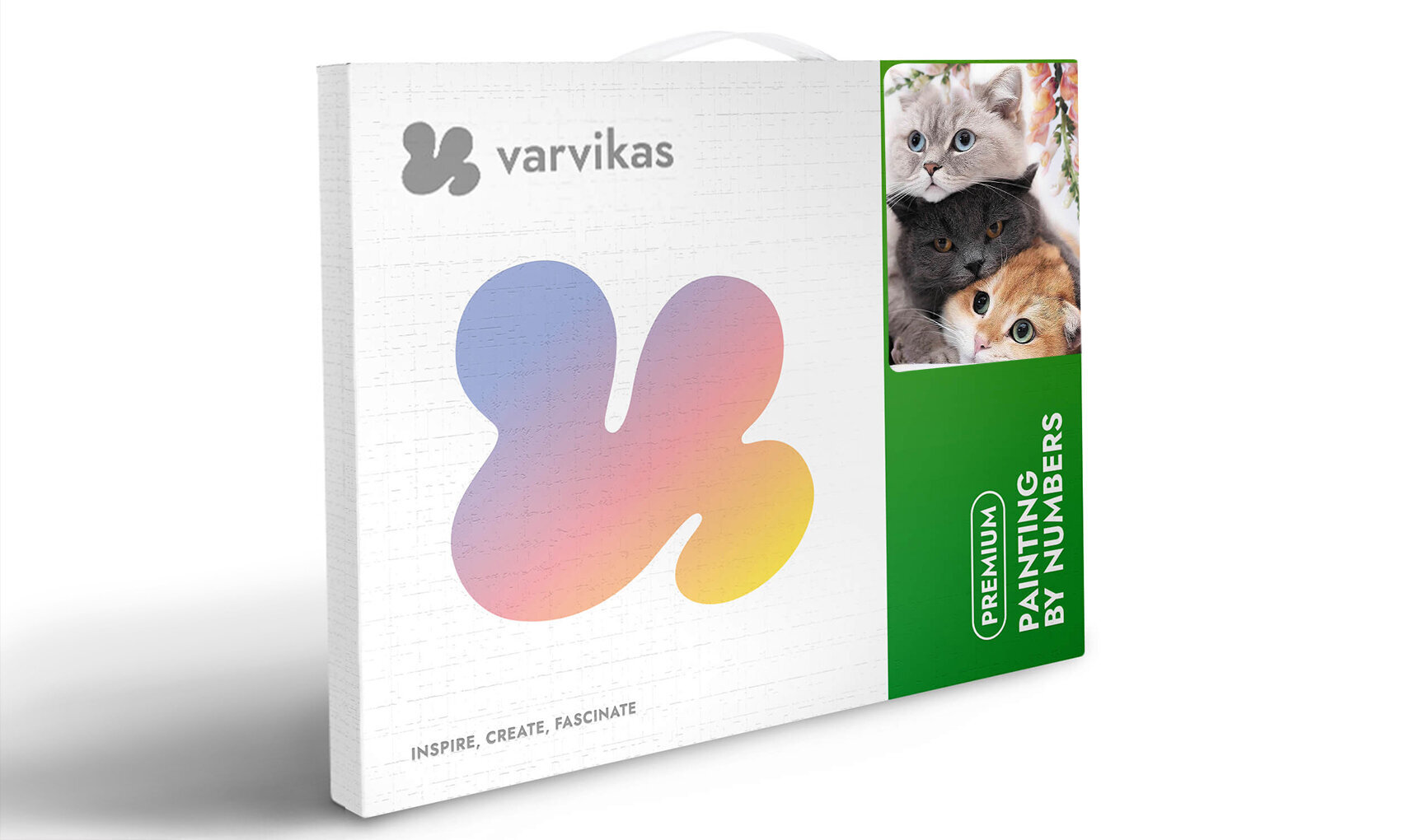 Maalid numbrite järgi TM Värvikas "Three Kittens" 40x50 cm hind ja info | Maalid numbri järgi | kaup24.ee