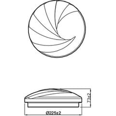 Потолочный светильник Philips Plafón Ø 32 cm Белый 17 W Металл/Пластик (4000 K) цена и информация | Потолочные светильники | kaup24.ee