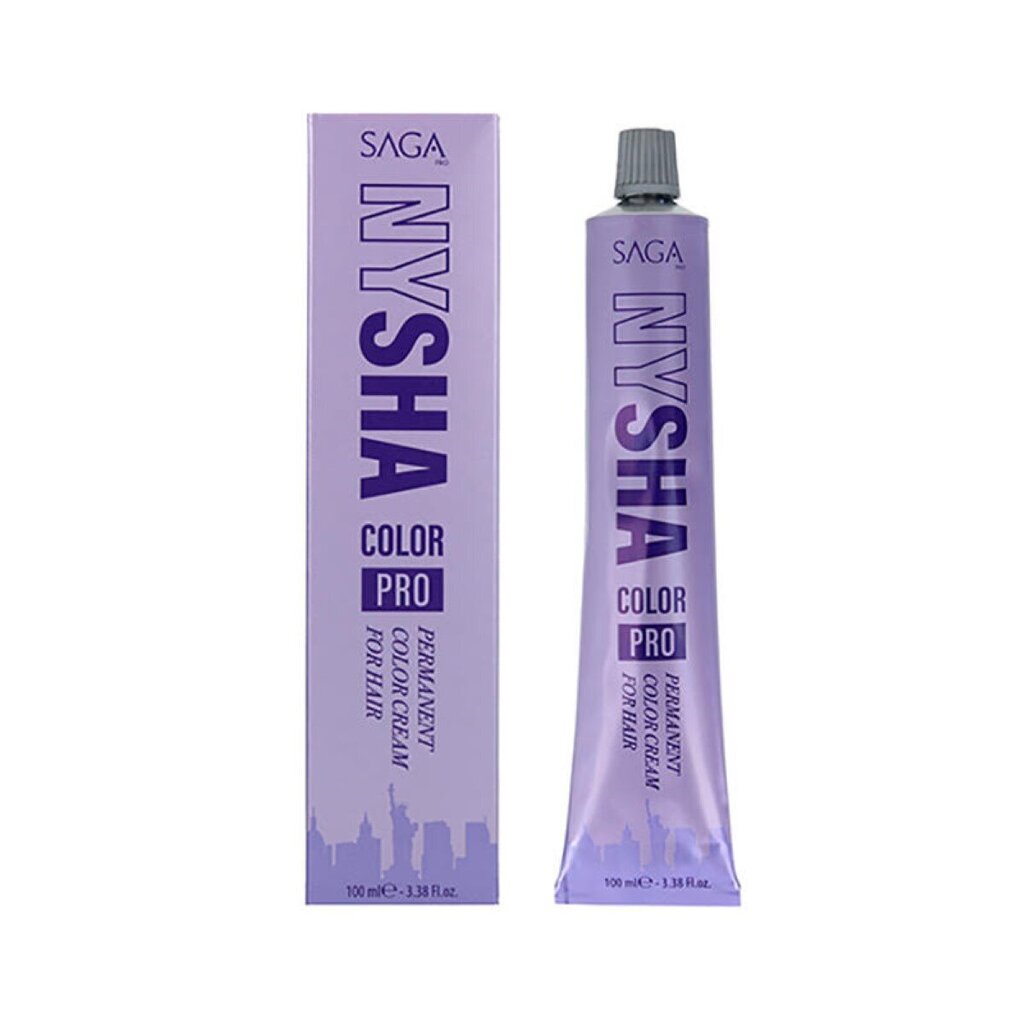 Püsivärv Saga Nysha Color Pro Nº 12.1 (100 ml) hind ja info | Juuksevärvid | kaup24.ee