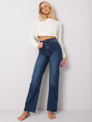 Женские джинсы цена и информация | Женские тканевые брюки с поясом, синие | kaup24.ee
