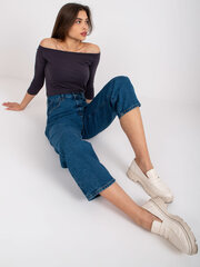 Женские джинсы цена и информация | Женские тканевые брюки с поясом, синие | kaup24.ee