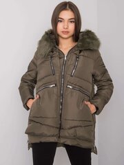 Женское ярко-зеленое пальто-пиджак цена и информация | Женские куртки | kaup24.ee