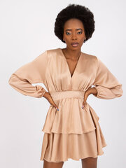 Женское платье, коричневое цена и информация | Платья | kaup24.ee