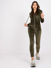 Komplekt, khaki цена и информация | Спортивная одежда для женщин | kaup24.ee