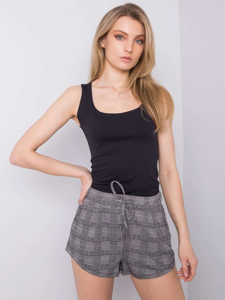 Lühikesed püksid, hallid ja mustad hind ja info | Naiste lühikesed püksid | kaup24.ee