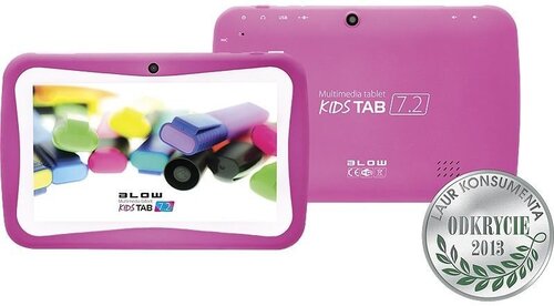 Tahvelarvuti BLOW KidsTab 7.2 79-006# ( 7,0 ; 8 GB ; WiFi ; Pink ) hind ja info | Tahvelarvutid | kaup24.ee