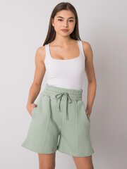 Lühikesed püksid, helerohelised цена и информация | Джинсовые шорты | kaup24.ee