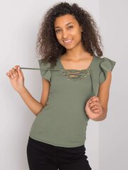 Pluus, khaki hind ja info | Naiste pluusid, särgid | kaup24.ee