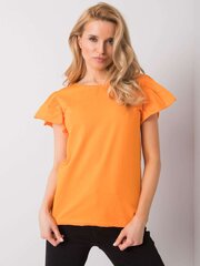 Pluus, oranž цена и информация | Женские блузки, рубашки | kaup24.ee