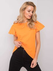 Pluus, oranž цена и информация | Женские блузки, рубашки | kaup24.ee