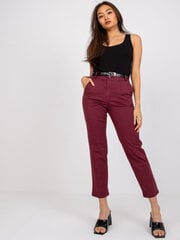 Püksid, Burgundia hind ja info | Naiste püksid | kaup24.ee
