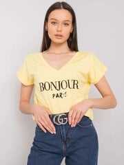 T-särk, helekollane hind ja info | Naiste T-särgid, topid | kaup24.ee