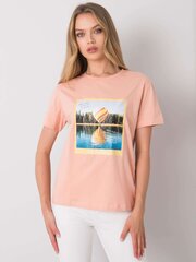 Однотонная женская футболка цена и информация | Женские футболки | kaup24.ee