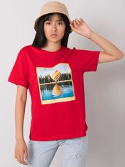 T-särk, punane hind ja info | Naiste T-särgid | kaup24.ee