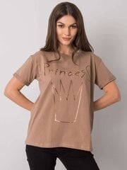 T-särk, tumebeež hind ja info | Naiste T-särgid, topid | kaup24.ee