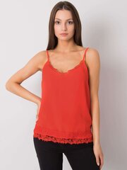 Женская красная блузка с высоким воротником цена и информация | Женские блузки, рубашки | kaup24.ee