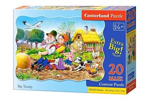 Pusle Castorland Big Turnip Puzzle, 20 tükki hind ja info | Pusled | kaup24.ee