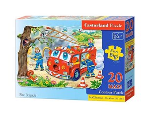 Pusle Castorland Fire Brigade Puzzle, 20 tükki hind ja info | Pusled | kaup24.ee