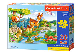 Pusle Castorland Little Deer Puzzle, 20 tükki цена и информация | Пазлы | kaup24.ee