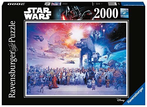 Pusle Ravensburger 167012 Star Wars (2000 tk) цена и информация | Pusled | kaup24.ee