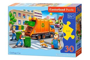 Pusle Castorland Garbage Car Puzzle, 30 tükki hind ja info | Pusled | kaup24.ee