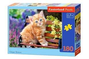 Pusle Castorland Ginger Kitten Puzzle, 180 tükki цена и информация | Пазлы | kaup24.ee