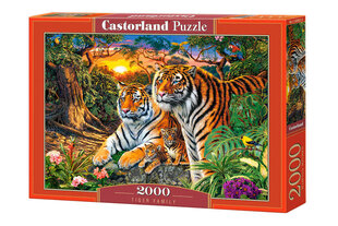 Pusle Castorland Tiger Family Puzzle, 2000 tükki hind ja info | Pusled | kaup24.ee