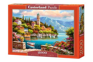 Pusle Castorland Village Clock Tower Puzzle, 2000 tükki hind ja info | Pusled | kaup24.ee