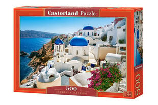 Pusle Castorland Summer in Santorini, 500 tükki hind ja info | Pusled | kaup24.ee