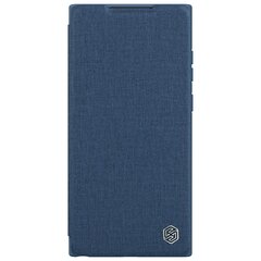 Nillkin Qin Book PRO Cloth Case for Samsung Galaxy S23 Ultra Blue цена и информация | Чехлы для телефонов | kaup24.ee