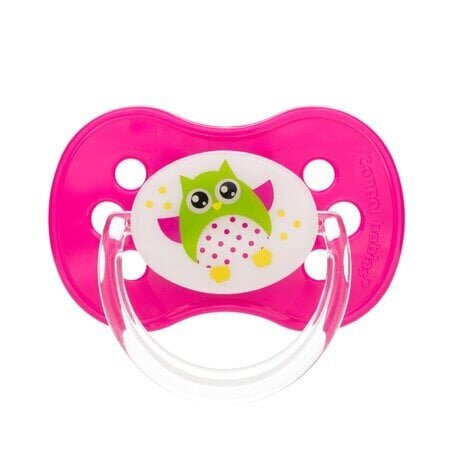 Canpol lutt Silicone Soother, Owls Glow 0-6m, helesinine цена и информация | Lutid | kaup24.ee