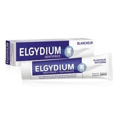 Отбеливающая зубная паста Elgydium Whitening Toothpaste, 75мл цена и информация | Для ухода за зубами | kaup24.ee