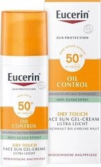 Kaitsev kreem näogeelile Oil Control SPF 50+ 50 ml hind ja info | Päikesekreemid | kaup24.ee