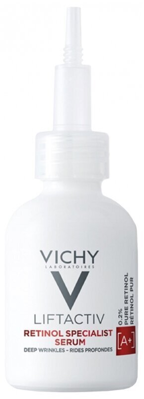 Näoseerum Vichy Liftactiv Retinol A+ Serúm, 30 ml hind ja info | Näoõlid, seerumid | kaup24.ee